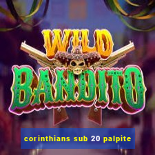 corinthians sub 20 palpite